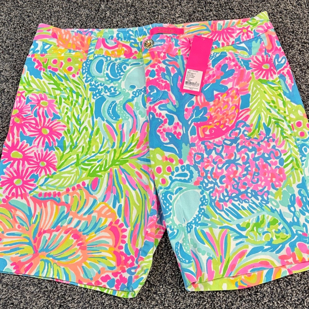 Lilly Pulitzer Colorful Floral Women's Shorts